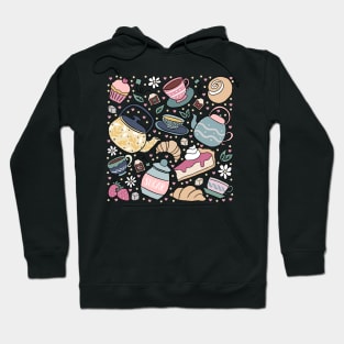 Cute tea party a fun tea time pattern Hoodie